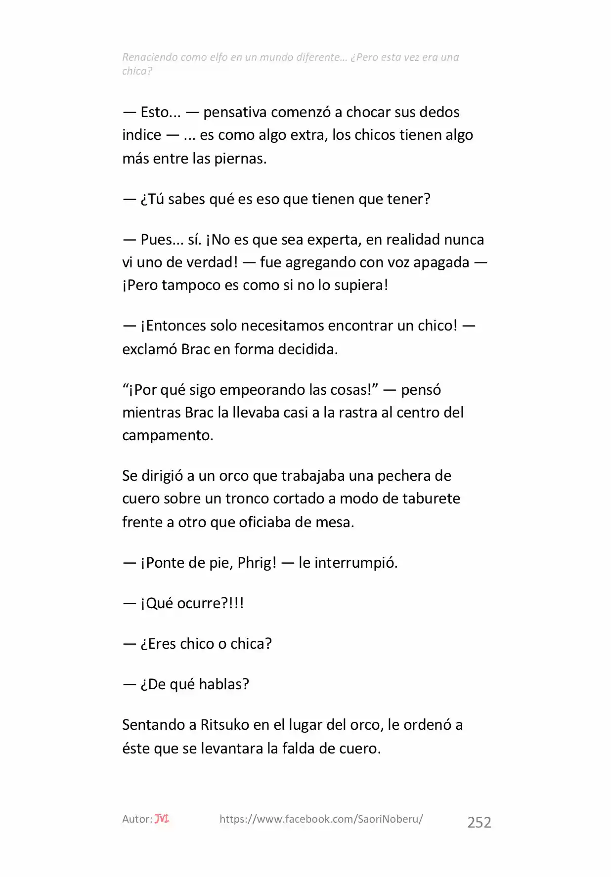 Renaciendo como elfo en un mundo diferente… ¿Pero esta vez era una chica? (2017) - Capítulo 19 - Página 19 - LectorTMOo