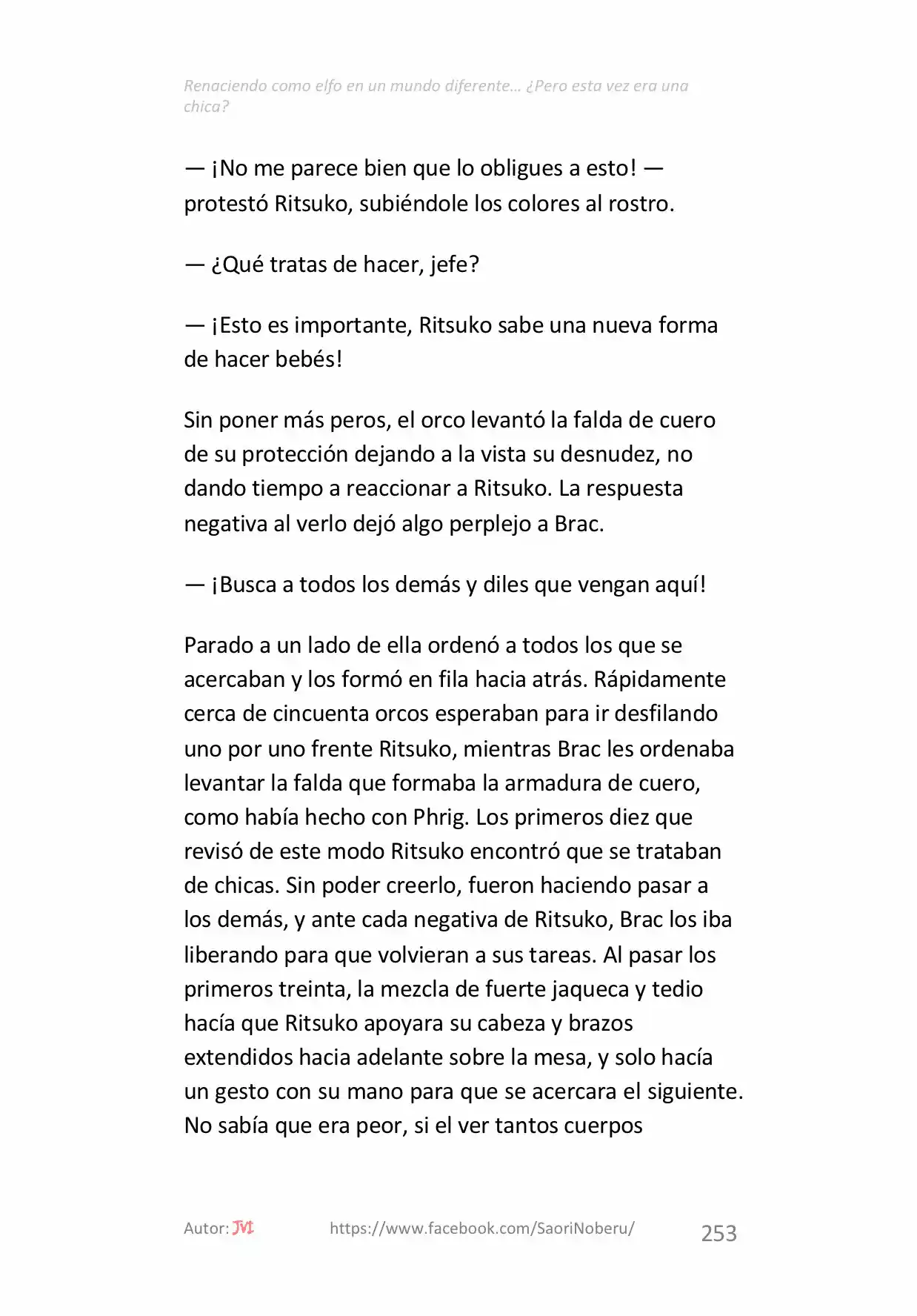 Renaciendo como elfo en un mundo diferente… ¿Pero esta vez era una chica? (2017) - Capítulo 19 - Página 20 - LectorTMOo