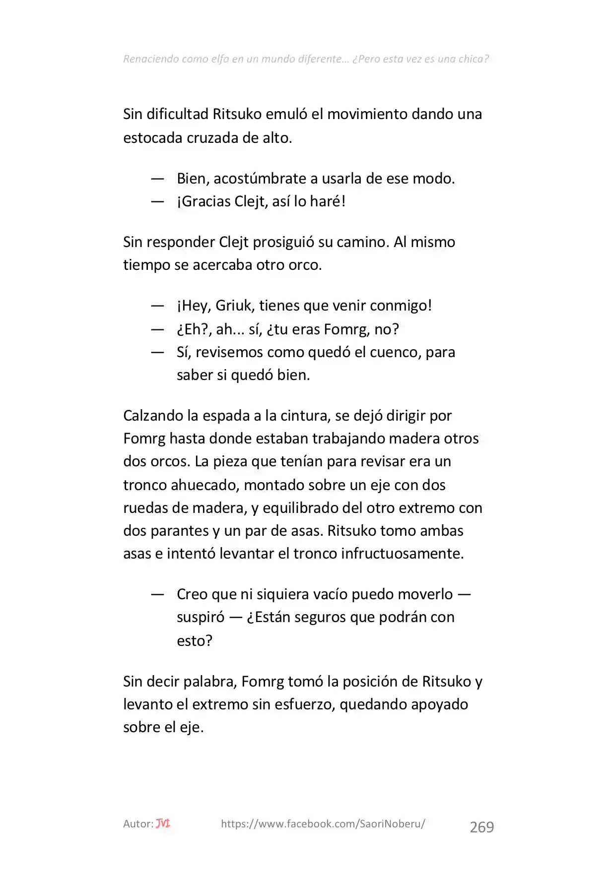 Renaciendo como elfo en un mundo diferente… ¿Pero esta vez era una chica? (2017) - Capítulo 21 - Página 5 - LectorTMOo