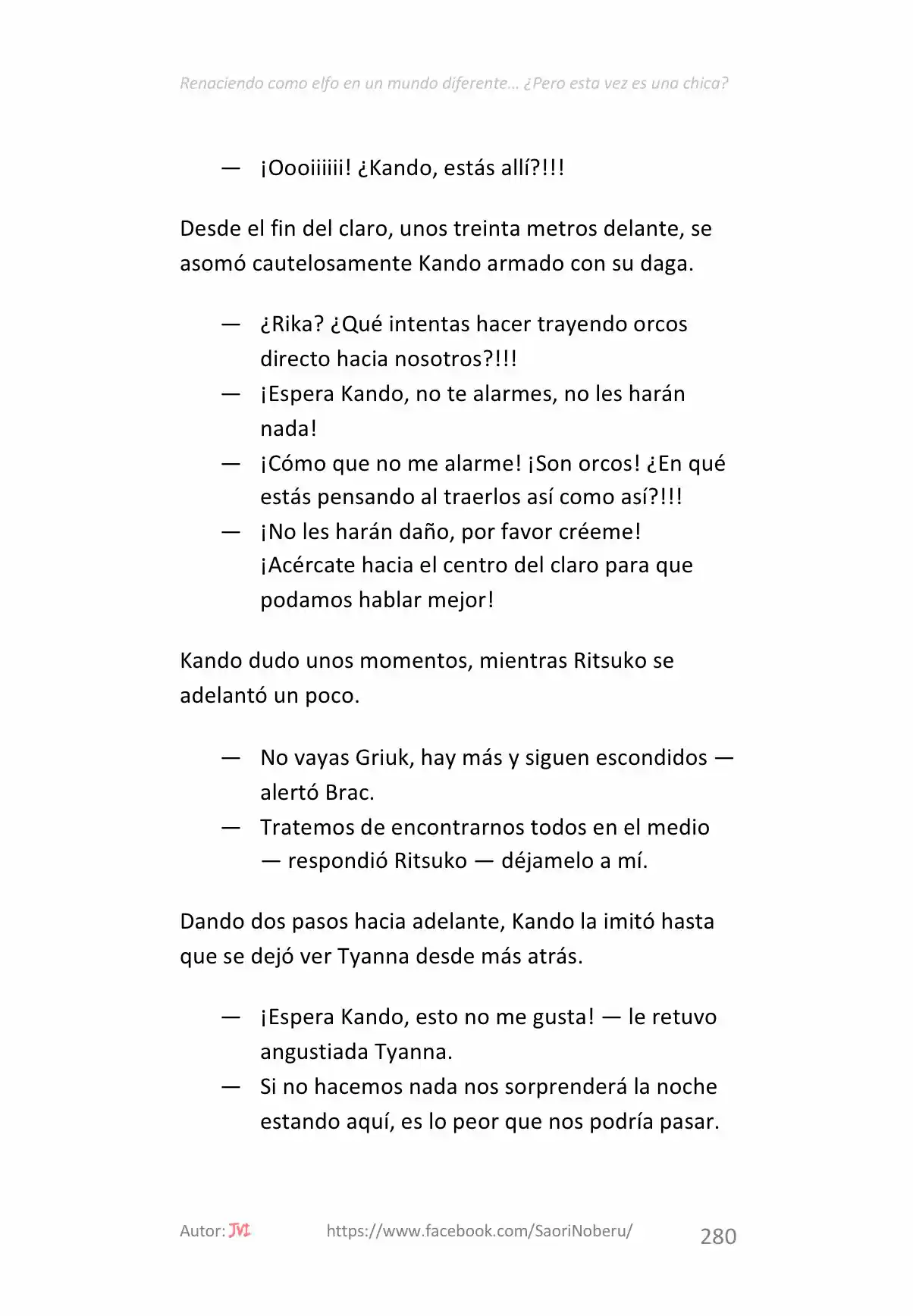 Renaciendo como elfo en un mundo diferente… ¿Pero esta vez era una chica? (2017) - Capítulo 22 - Página 6 - LectorTMOo