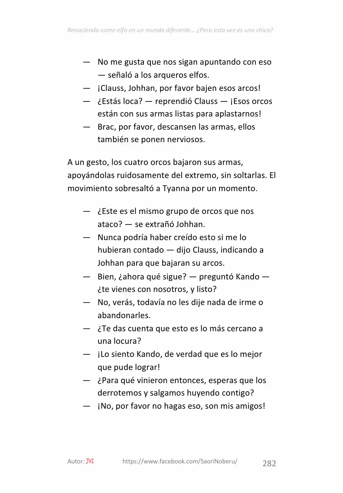 Renaciendo como elfo en un mundo diferente… ¿Pero esta vez era una chica? (2017) - Capítulo 22 - Página 8 - LectorTMOo