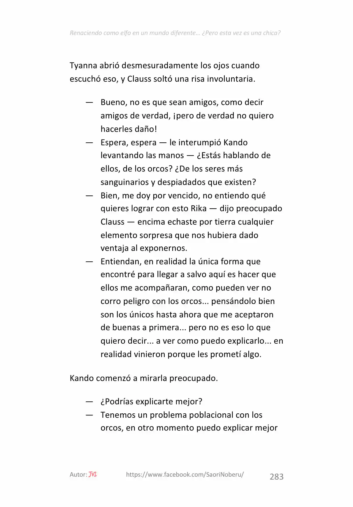 Renaciendo como elfo en un mundo diferente… ¿Pero esta vez era una chica? (2017) - Capítulo 22 - Página 9 - LectorTMOo