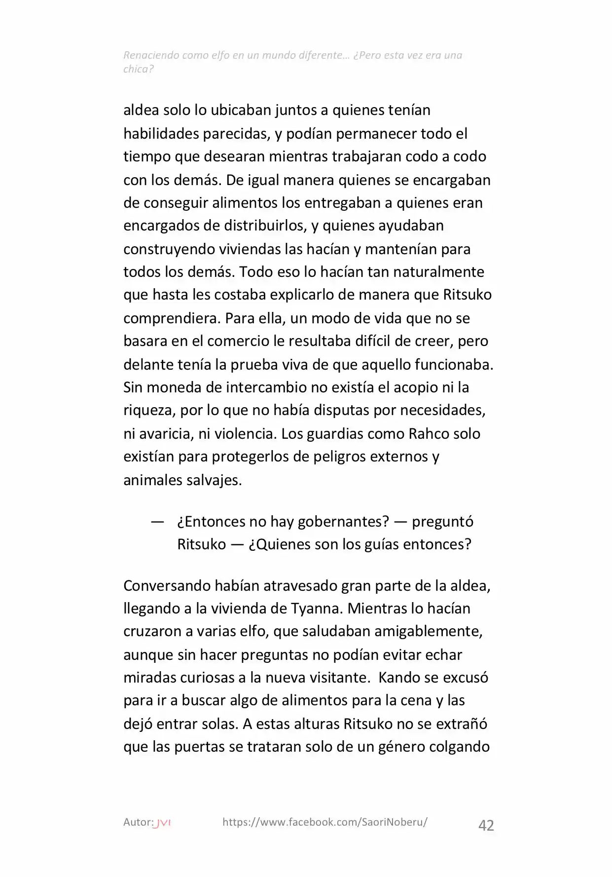 Renaciendo como elfo en un mundo diferente… ¿Pero esta vez era una chica? (2017) - Capítulo 4 - Página 4 - LectorTMOo