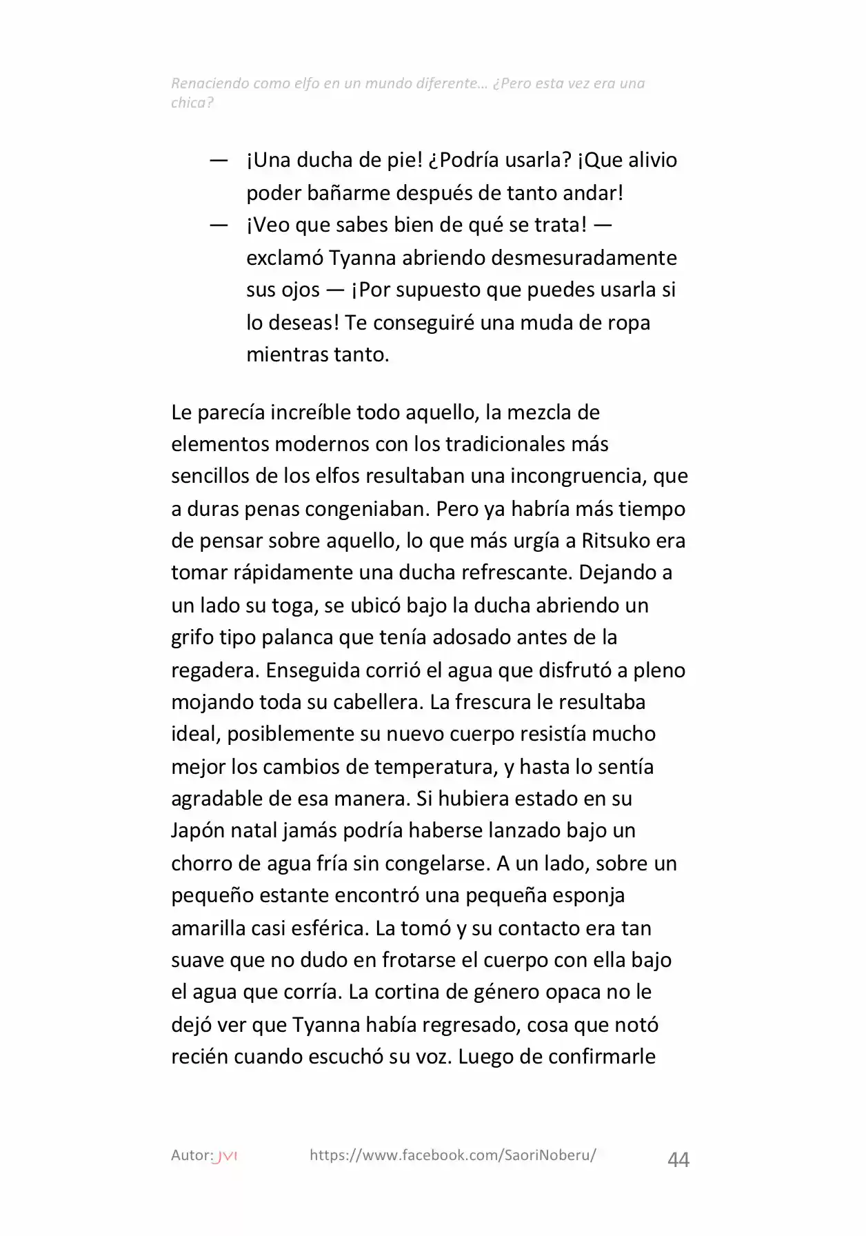 Renaciendo como elfo en un mundo diferente… ¿Pero esta vez era una chica? (2017) - Capítulo 4 - Página 6 - LectorTMOo