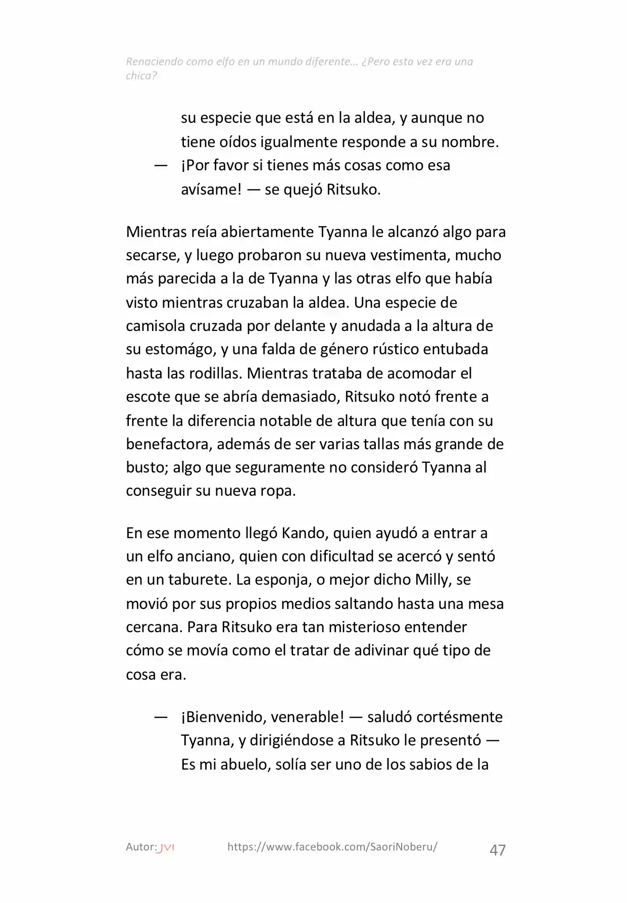 Renaciendo como elfo en un mundo diferente… ¿Pero esta vez era una chica? (2017) - Capítulo 4 - Página 9 - LectorTMOo