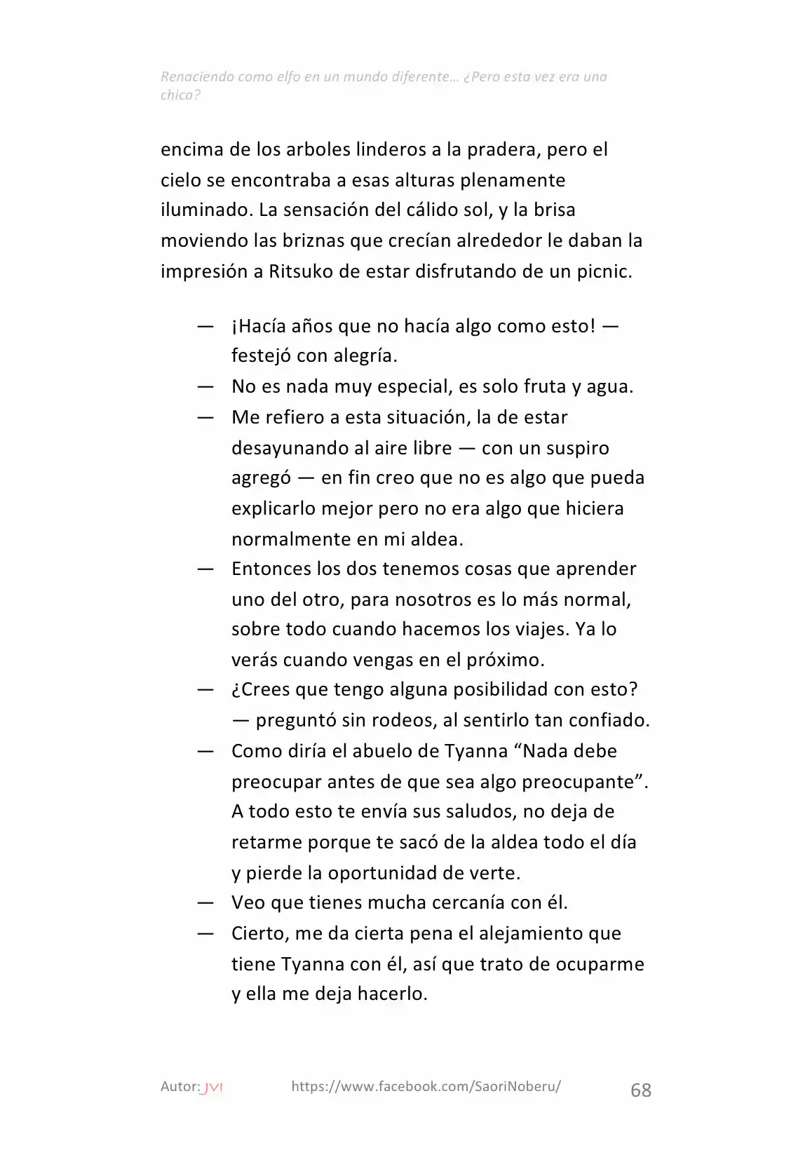 Renaciendo como elfo en un mundo diferente… ¿Pero esta vez era una chica? (2017) - Capítulo 6 - Página 4 - LectorTMOo