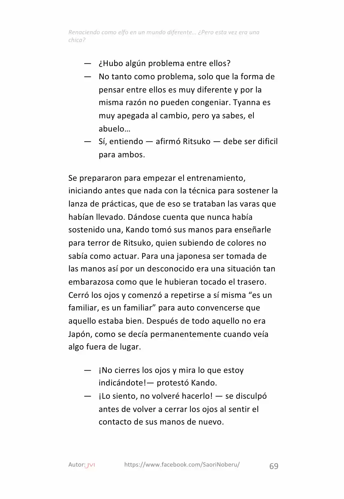 Renaciendo como elfo en un mundo diferente… ¿Pero esta vez era una chica? (2017) - Capítulo 6 - Página 5 - LectorTMOo