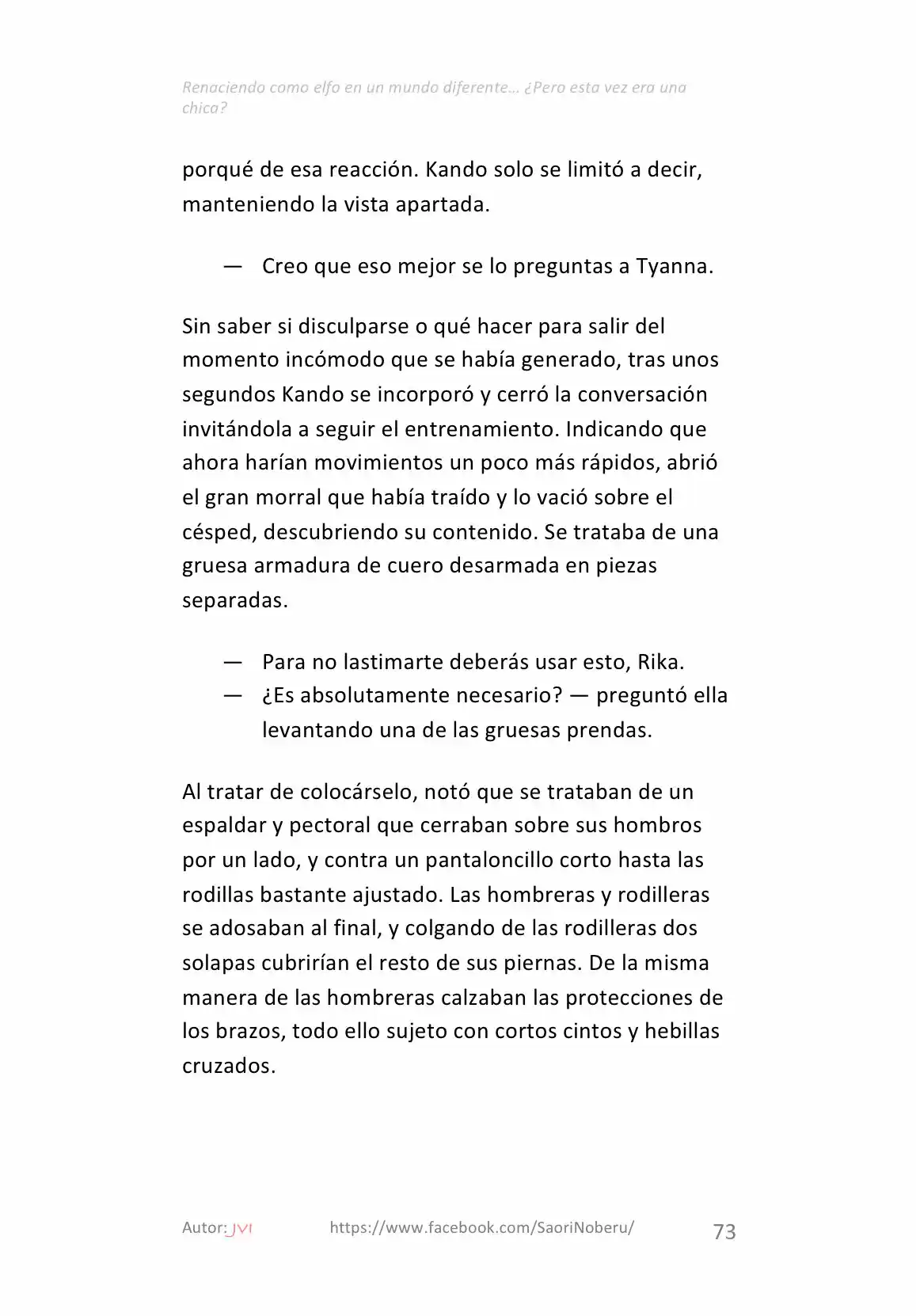 Renaciendo como elfo en un mundo diferente… ¿Pero esta vez era una chica? (2017) - Capítulo 6 - Página 9 - LectorTMOo