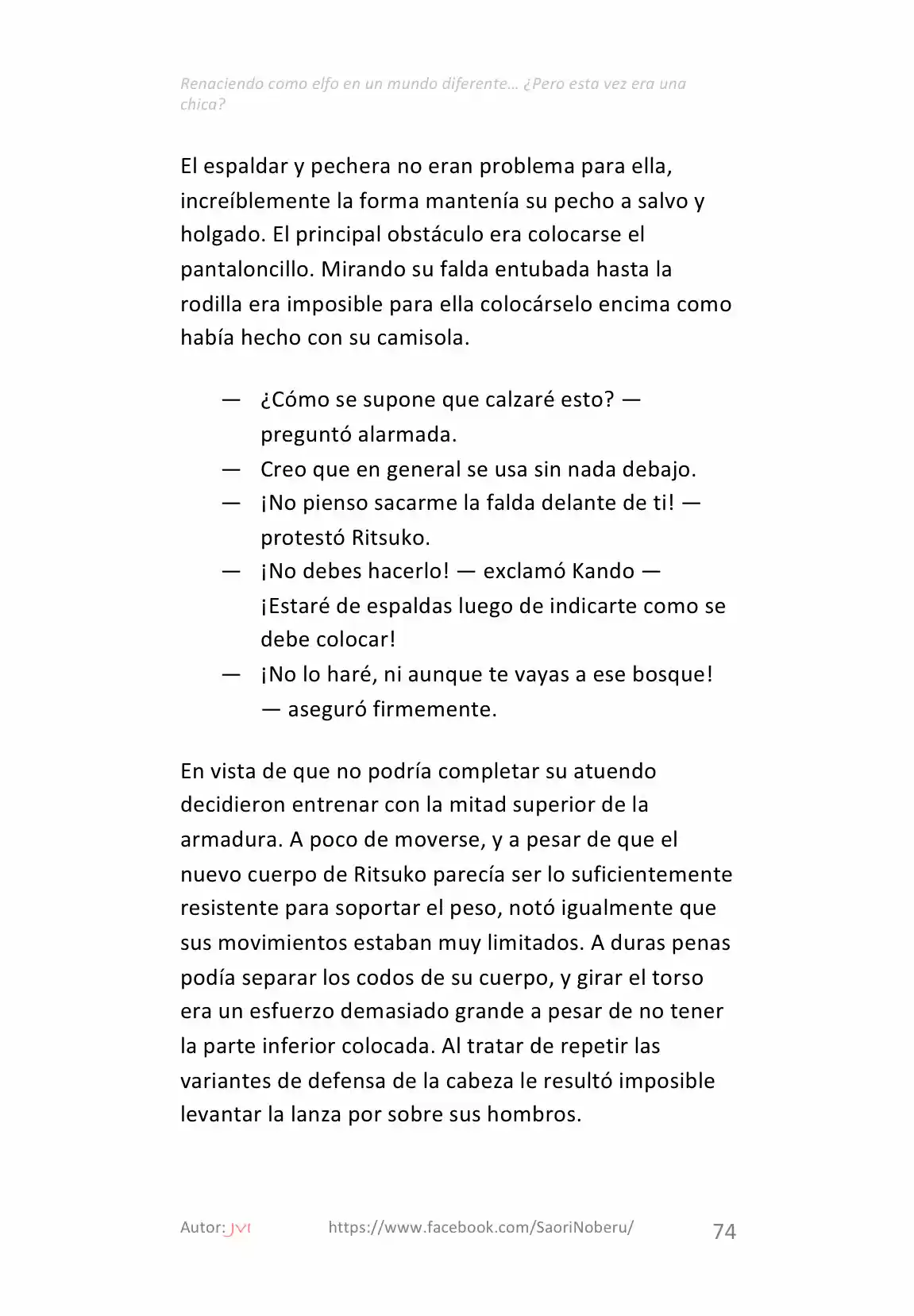 Renaciendo como elfo en un mundo diferente… ¿Pero esta vez era una chica? (2017) - Capítulo 6 - Página 10 - LectorTMOo