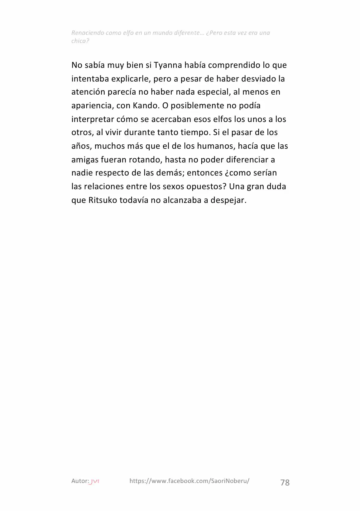 Renaciendo como elfo en un mundo diferente… ¿Pero esta vez era una chica? (2017) - Capítulo 6 - Página 14 - LectorTMOo