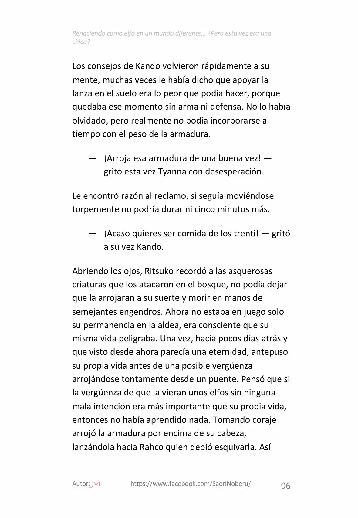 Renaciendo como elfo en un mundo diferente… ¿Pero esta vez era una chica? (2017) - Capítulo 8 - Página 10 - LectorTMOo
