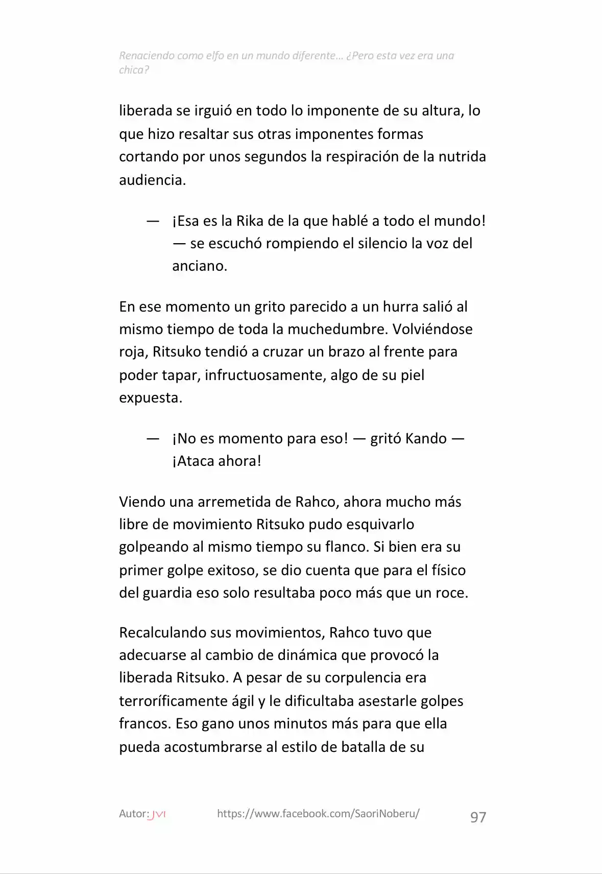 Renaciendo como elfo en un mundo diferente… ¿Pero esta vez era una chica? (2017) - Capítulo 8 - Página 11 - LectorTMOo