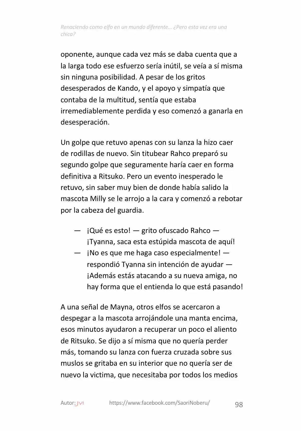 Renaciendo como elfo en un mundo diferente… ¿Pero esta vez era una chica? (2017) - Capítulo 8 - Página 12 - LectorTMOo