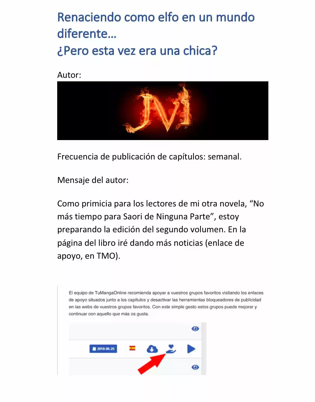 Renaciendo como elfo en un mundo diferente… ¿Pero esta vez era una chica? (2017) - Capítulo 8 - Página 19 - LectorTMOo