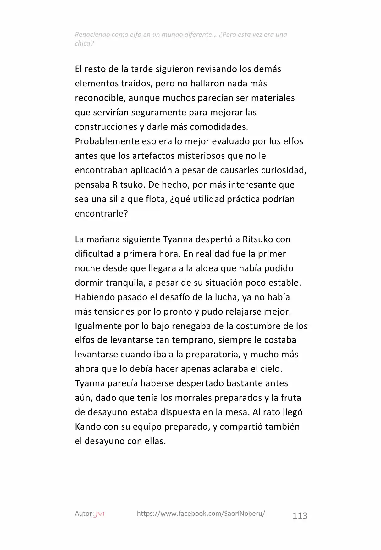 Renaciendo como elfo en un mundo diferente… ¿Pero esta vez era una chica? (2017) - Capítulo 9 - Página 9 - LectorTMOo