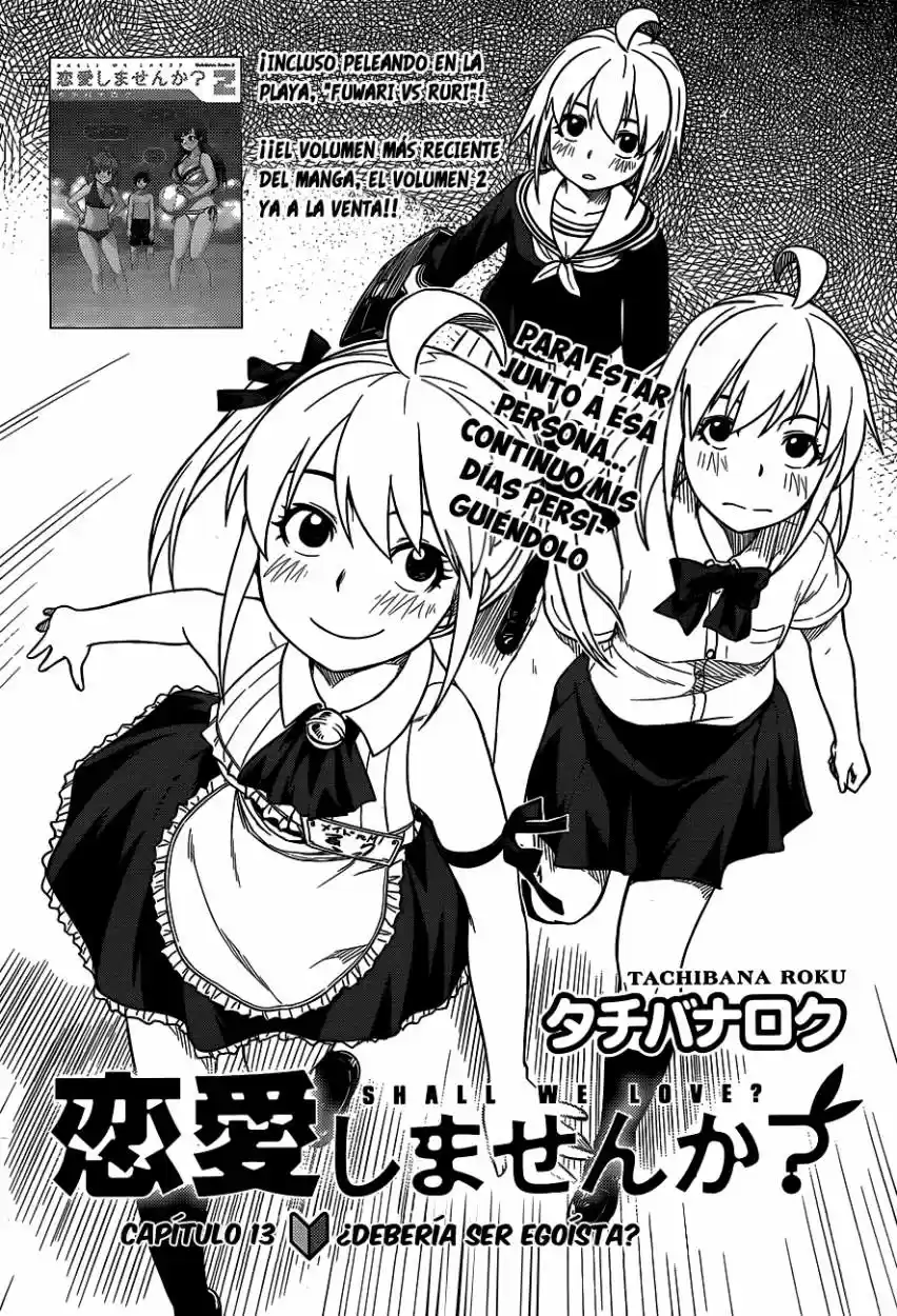 Renai Shimasen ka? (2012) - Capítulo 13 - Página 2 - LectorTMOo