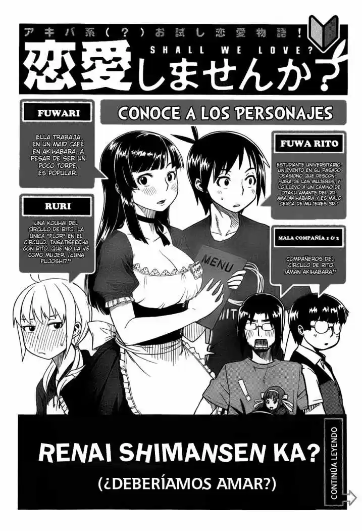 Renai Shimasen ka? (2012) - Capítulo 2 - Página 1 - LectorTMOo