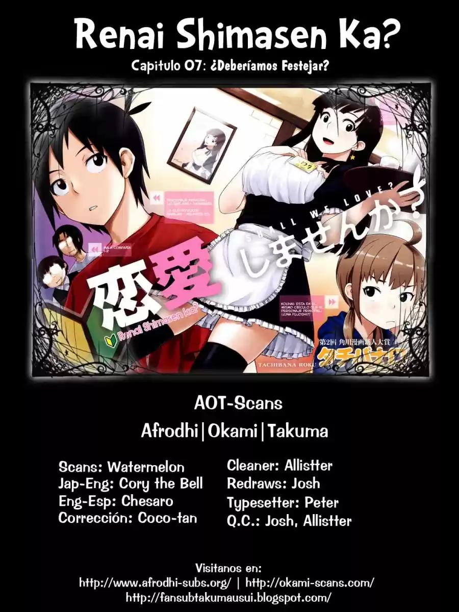 Renai Shimasen ka? (2012) - Capítulo 7 - Página 1 - LectorTMOo