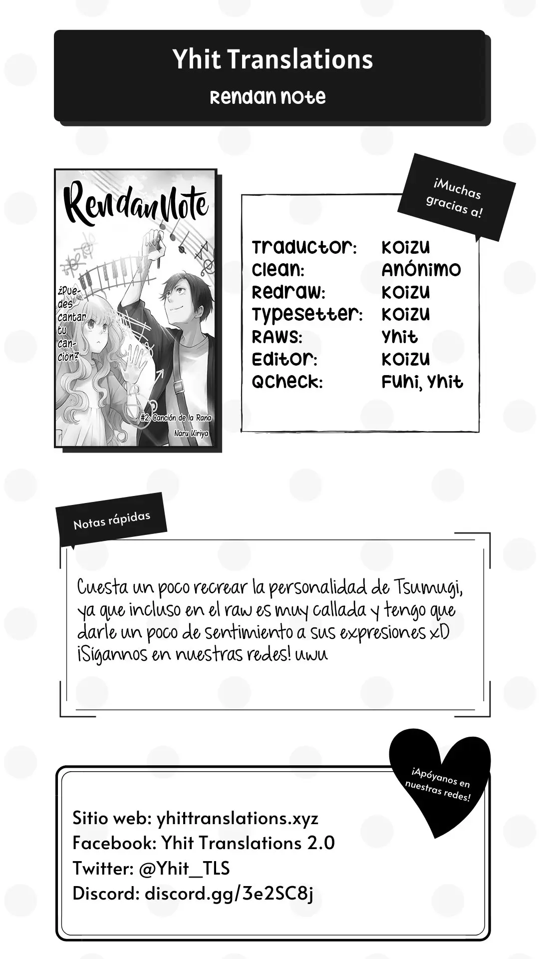 Rendan note - Capítulo 2 - Página 19 - LectorTMOo