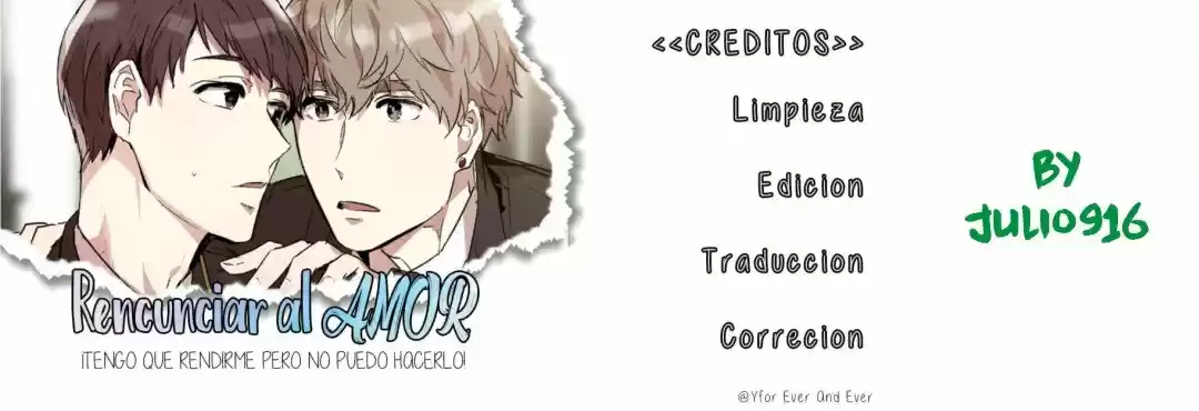 Renunciar Al Amor (2018) - Capítulo 4 - Página 1 - LectorTMOo