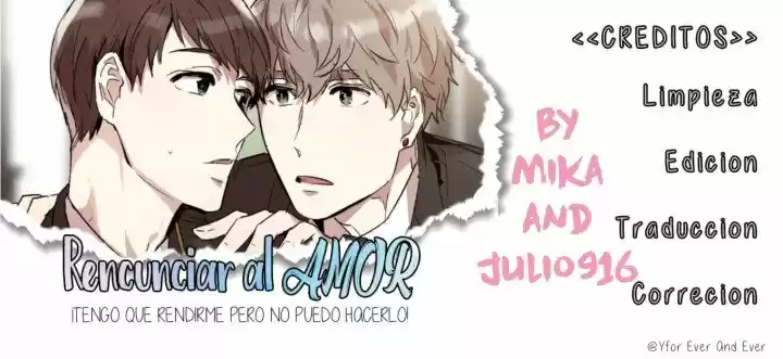 Renunciar Al Amor (2018) - Capítulo 7 - Página 1 - LectorTMOo