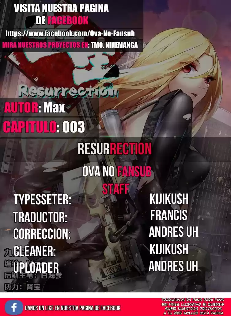Resurrection (2017) - Capítulo 3 - Página 1 - LectorTMOo