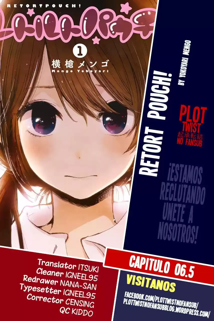 Retort Pouch! (2014) - Capítulo 6.5 - Página 1 - LectorTMOo