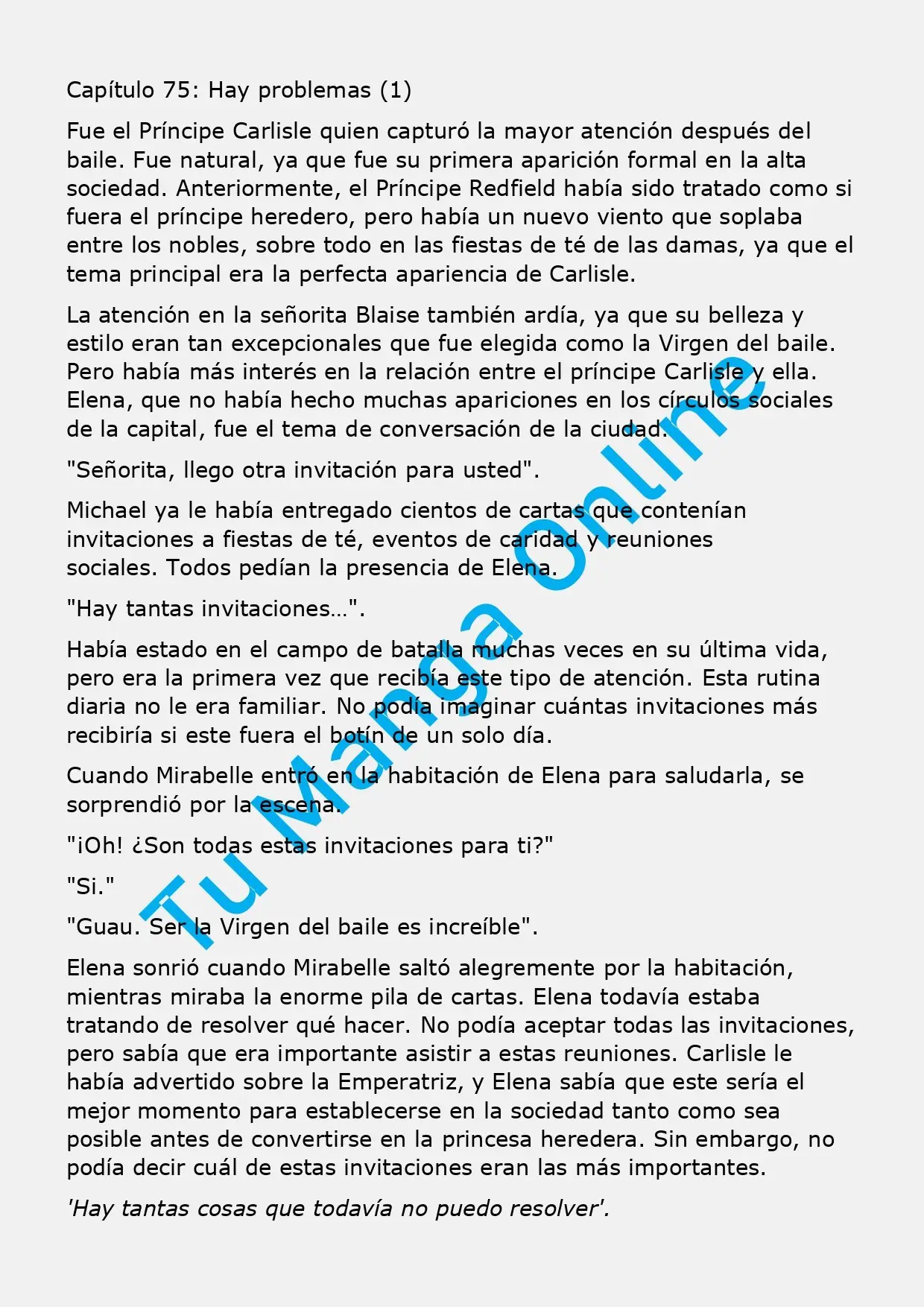 return of the female knight (2019) - Capítulo 75 - Página 3 - LectorTMOo