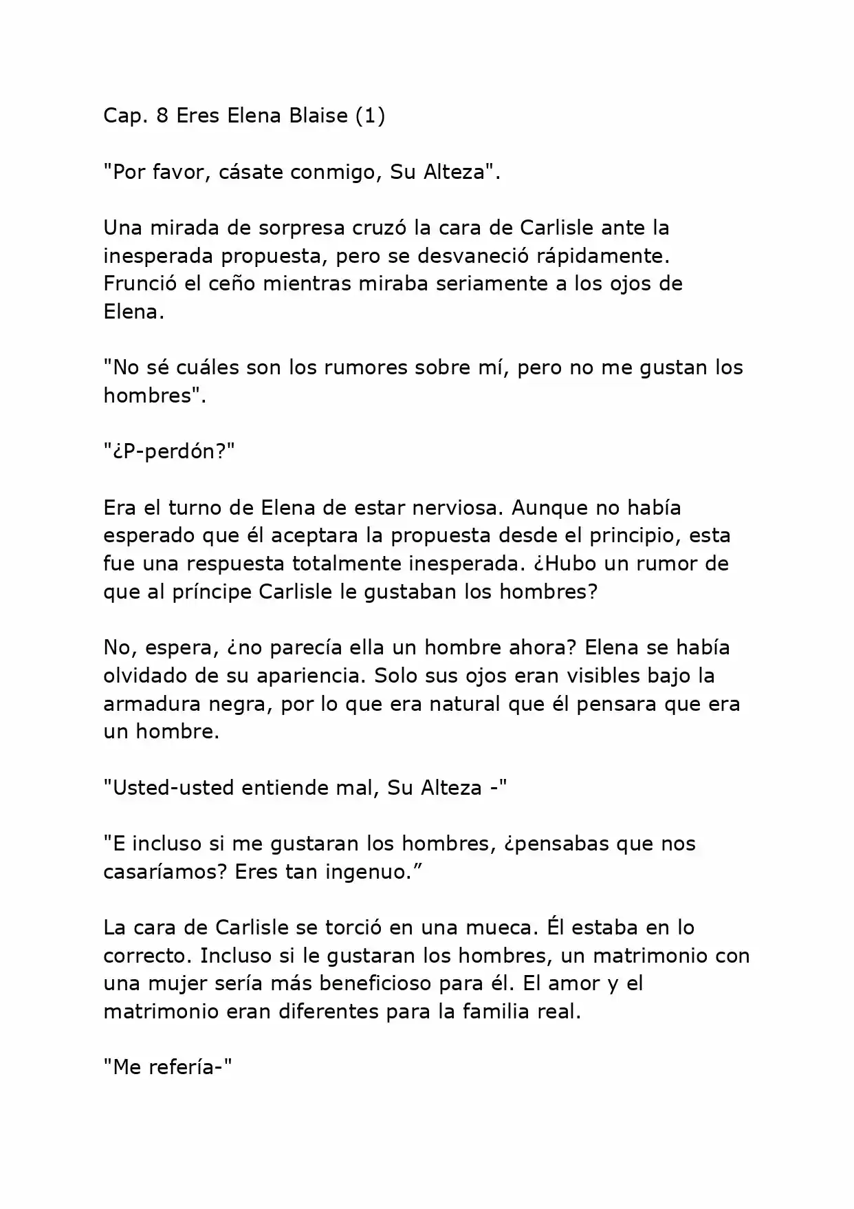 return of the female knight (2019) - Capítulo 8 - Página 1 - LectorTMOo