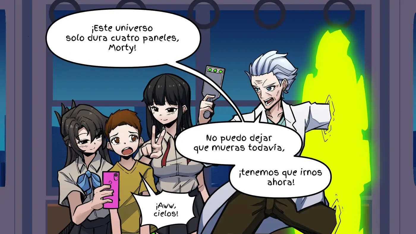 Rick & Morty: Universo De 4 Paneles (2020) - Capítulo 1 - Página 5 - LectorTMOo