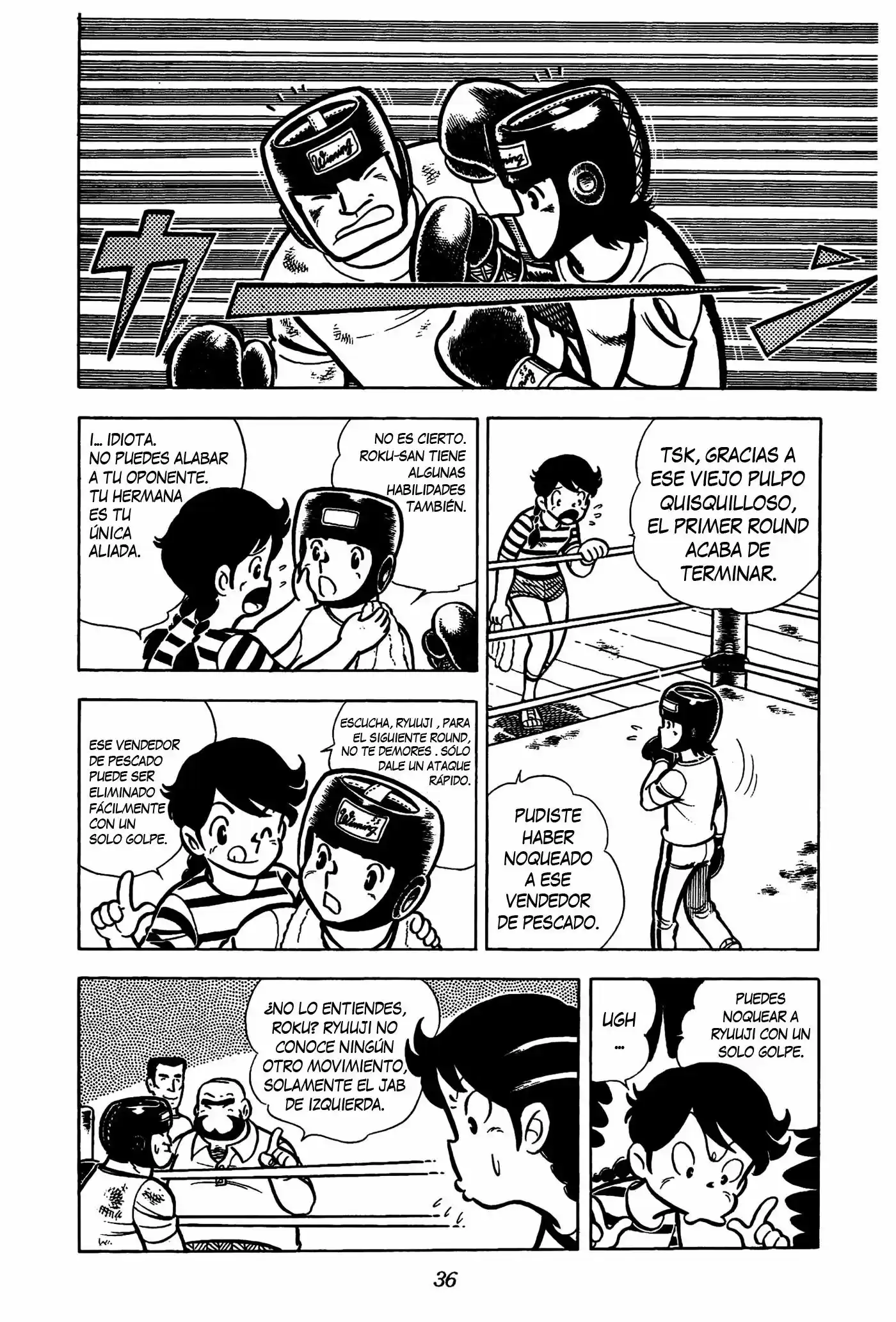 Ring ni Kakero (1977) - Capítulo 0.12 - Página 15 - LectorTMOo