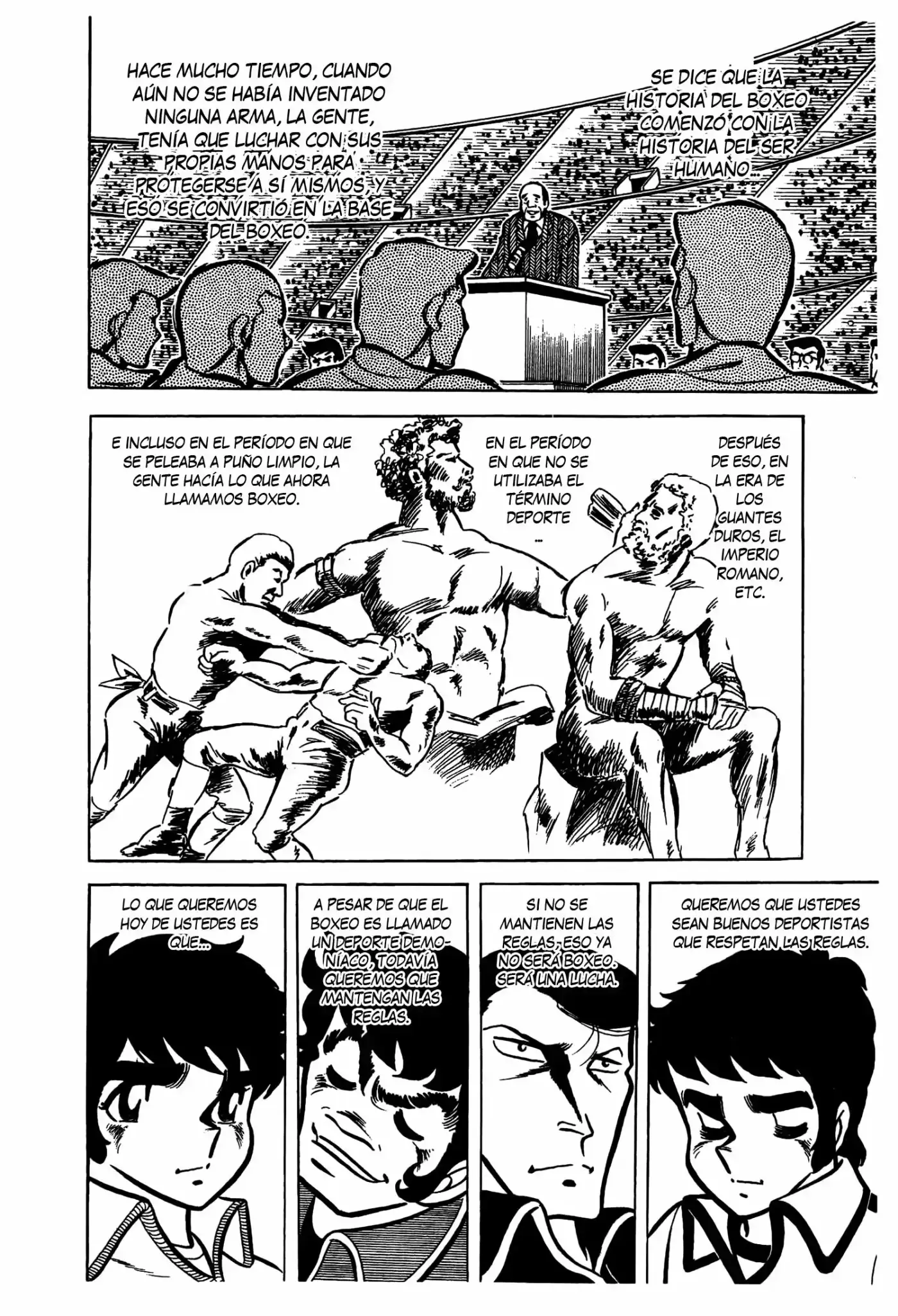 Ring ni Kakero (1977) - Capítulo 0.25 - Página 32 - LectorTMOo