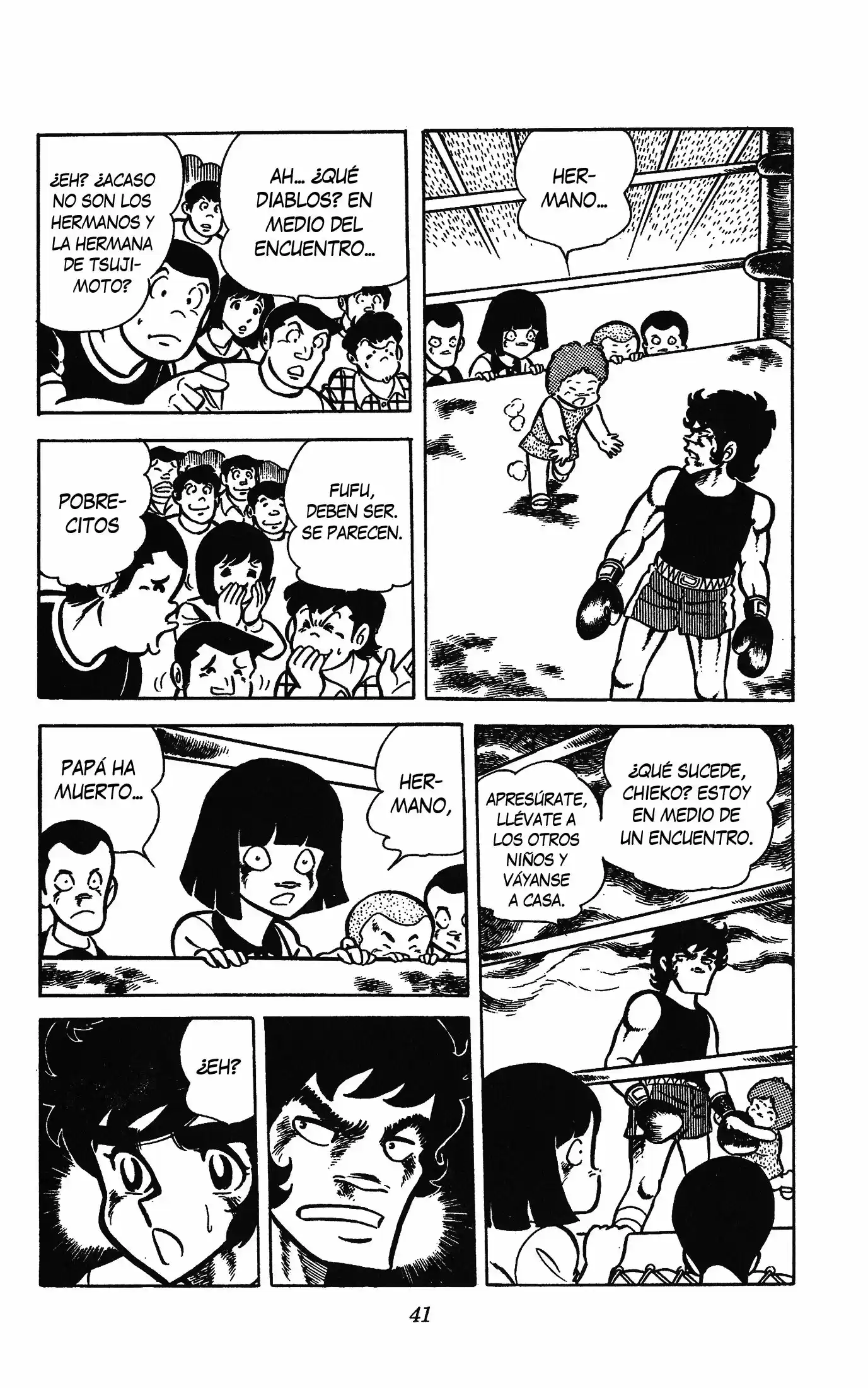 Ring ni Kakero (1977) - Capítulo 0.28 - Página 39 - LectorTMOo
