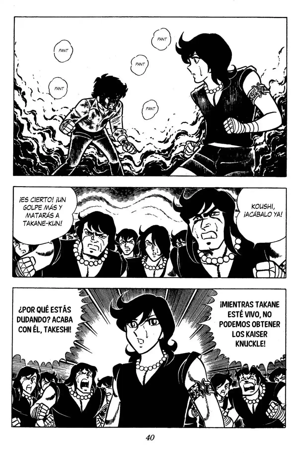 Ring ni Kakero (1977) - Capítulo 105 - Página 36 - LectorTMOo