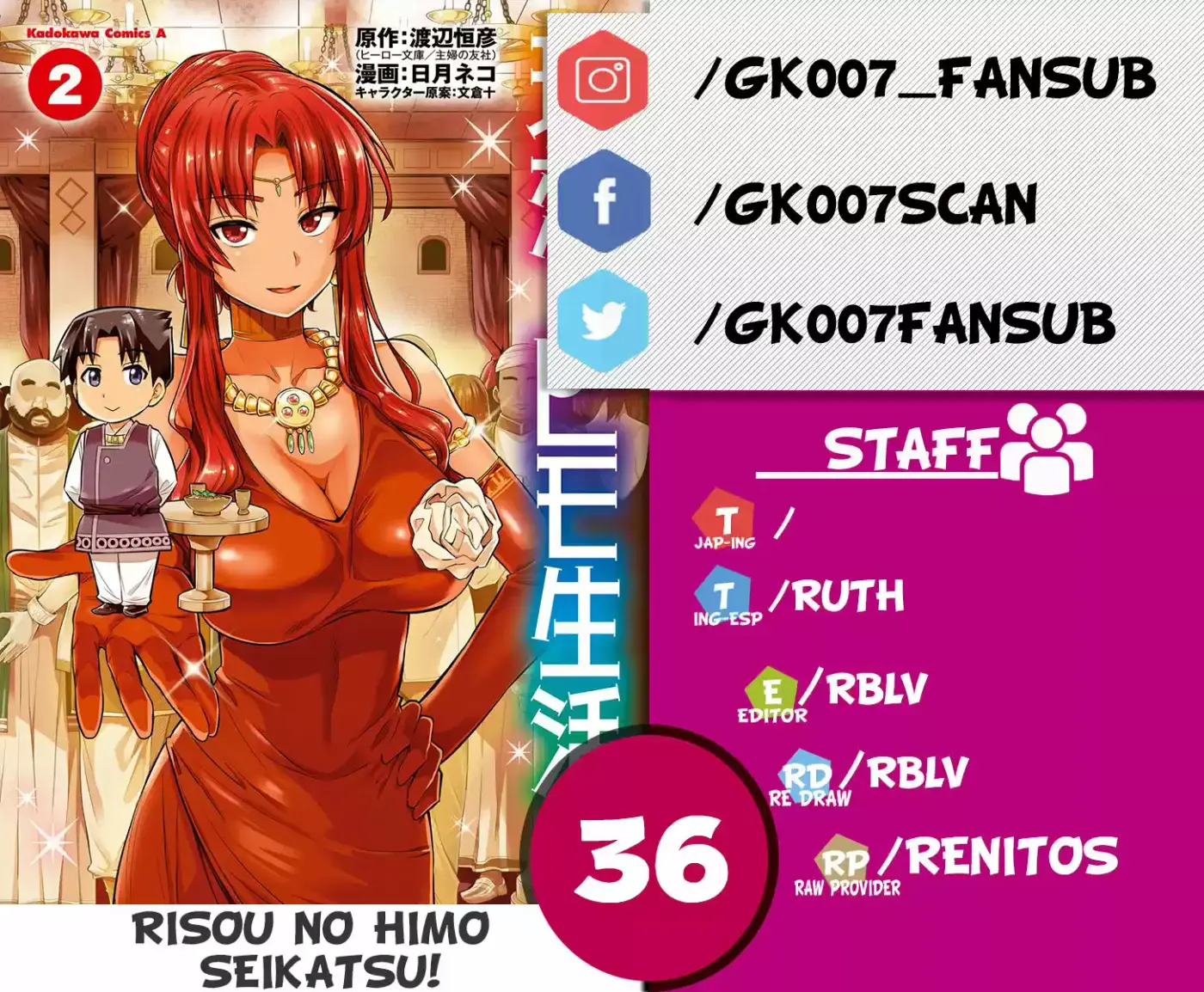 Risou no Himo Seikatsu (2017) - Capítulo 36 - Página 1 - LectorTMOo