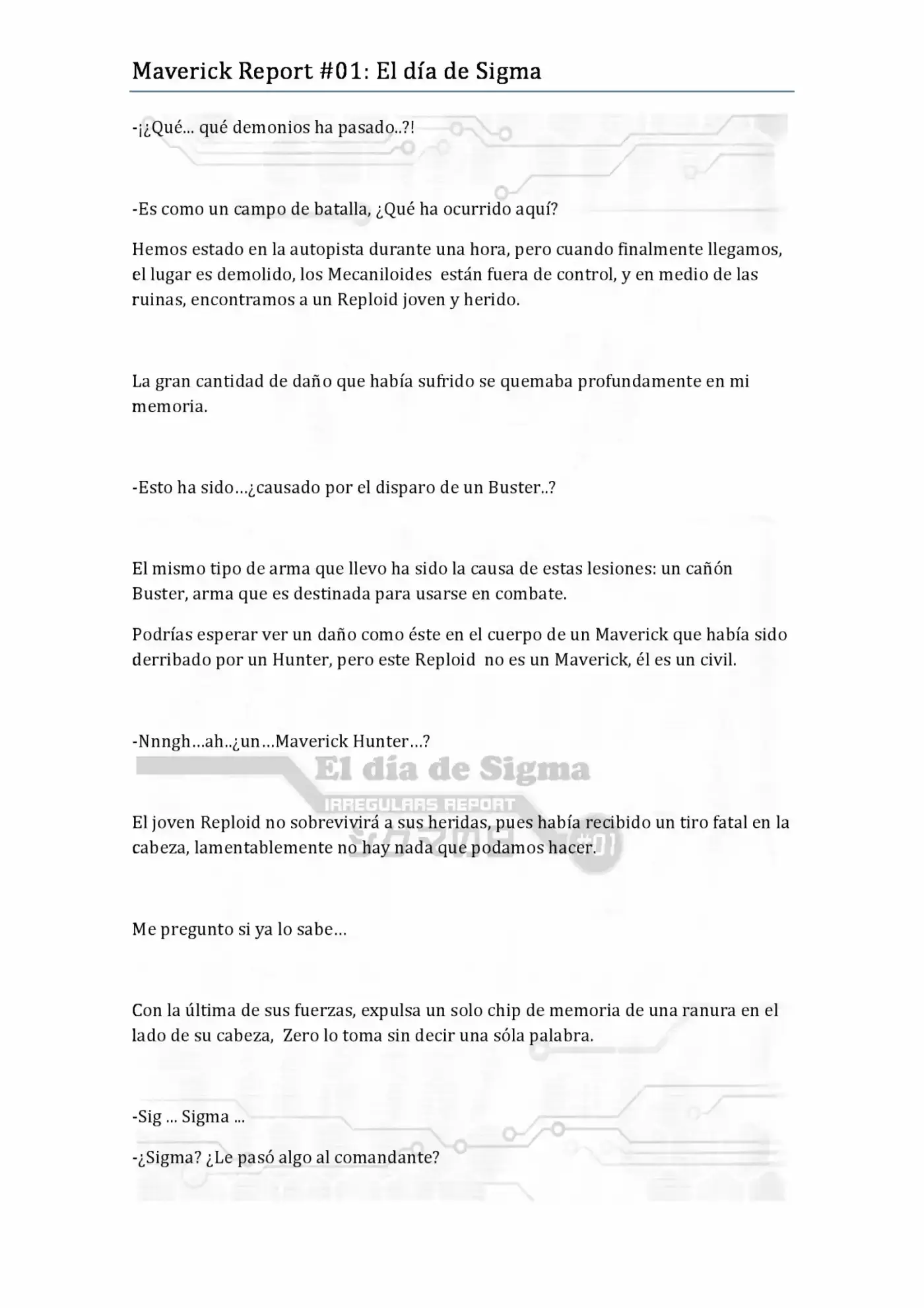 Rockman X: Irregulars Report (2017) - Capítulo 1 - Página 6 - LectorTMOo