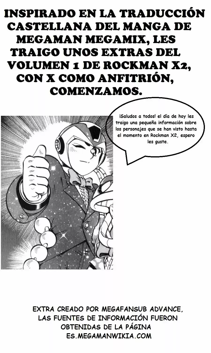 Rockman X2 (1995) - Capítulo 4.5 - Página 1 - LectorTMOo