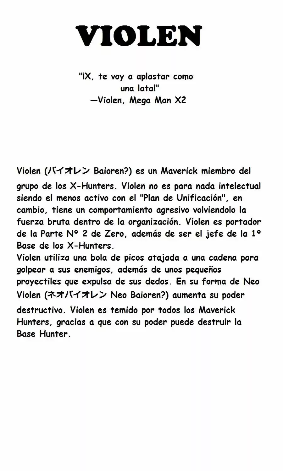 Rockman X2 (1995) - Capítulo 4.5 - Página 8 - LectorTMOo