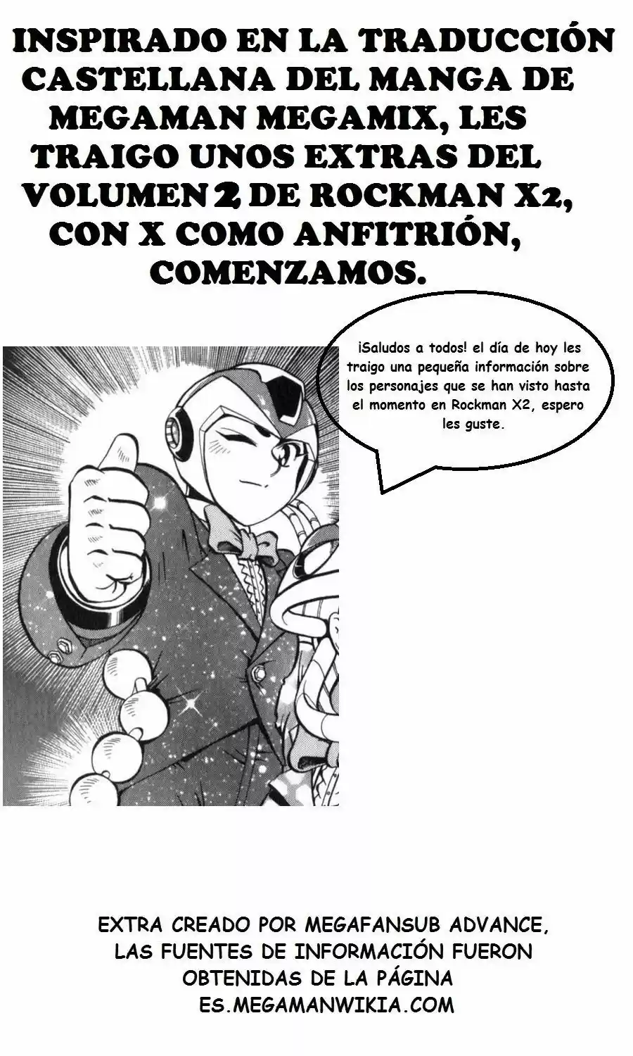 Rockman X2 (1995) - Capítulo 8.5 - Página 1 - LectorTMOo