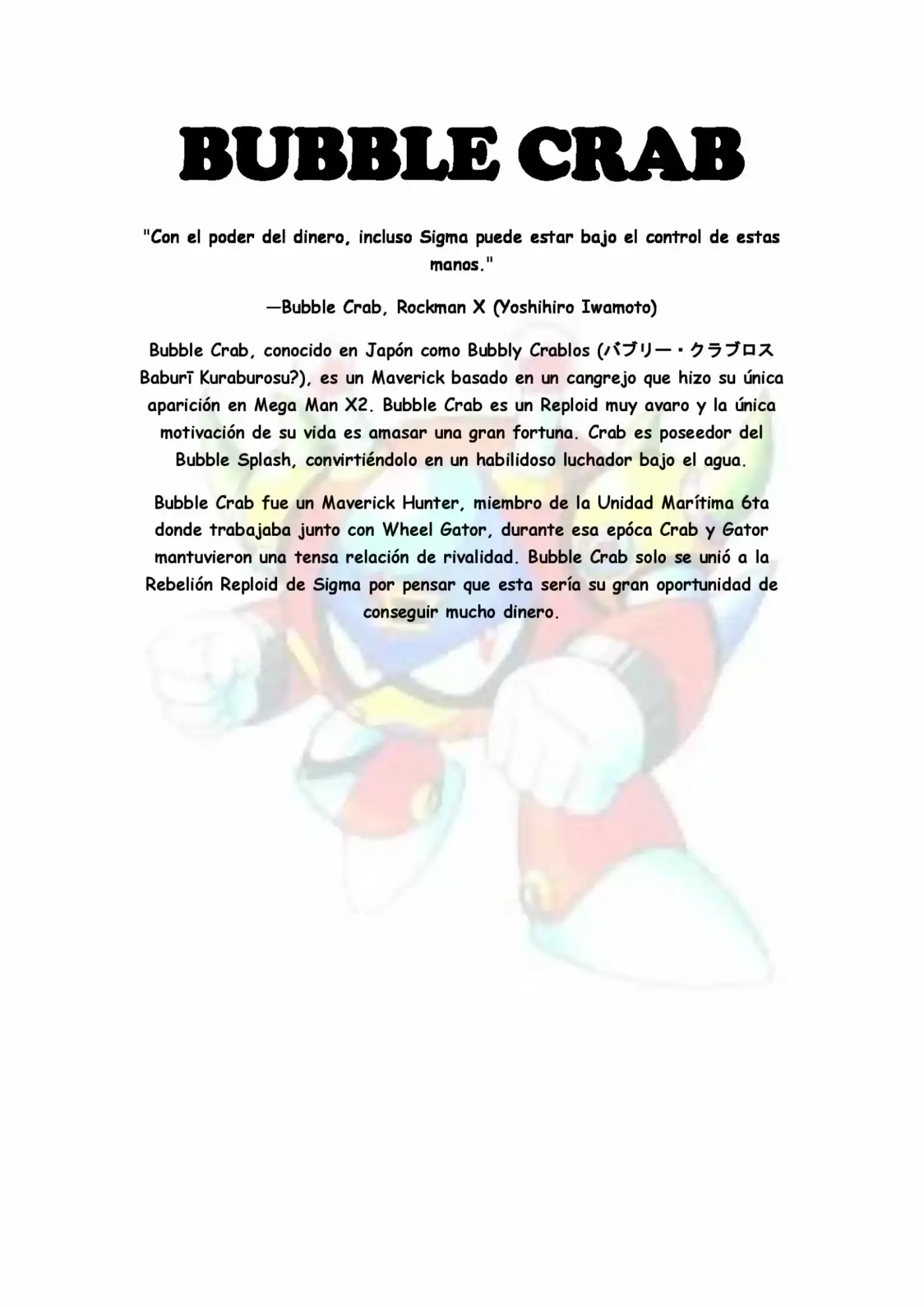 Rockman X2 (1995) - Capítulo 8.5 - Página 4 - LectorTMOo