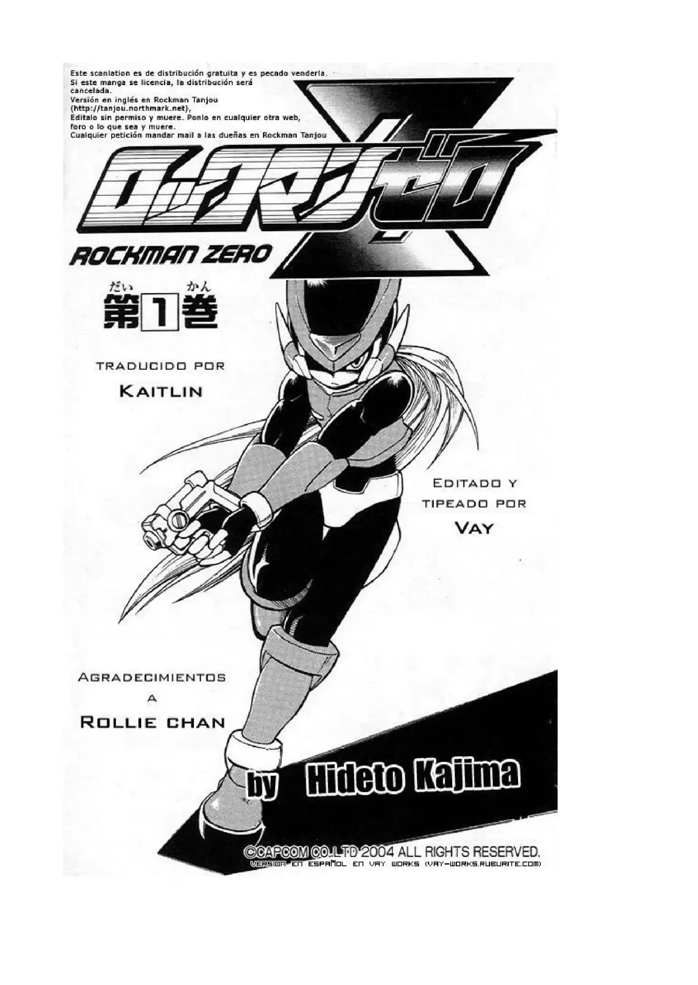 Rockman Zero (2004) - Capítulo 1 - Página 1 - LectorTMOo