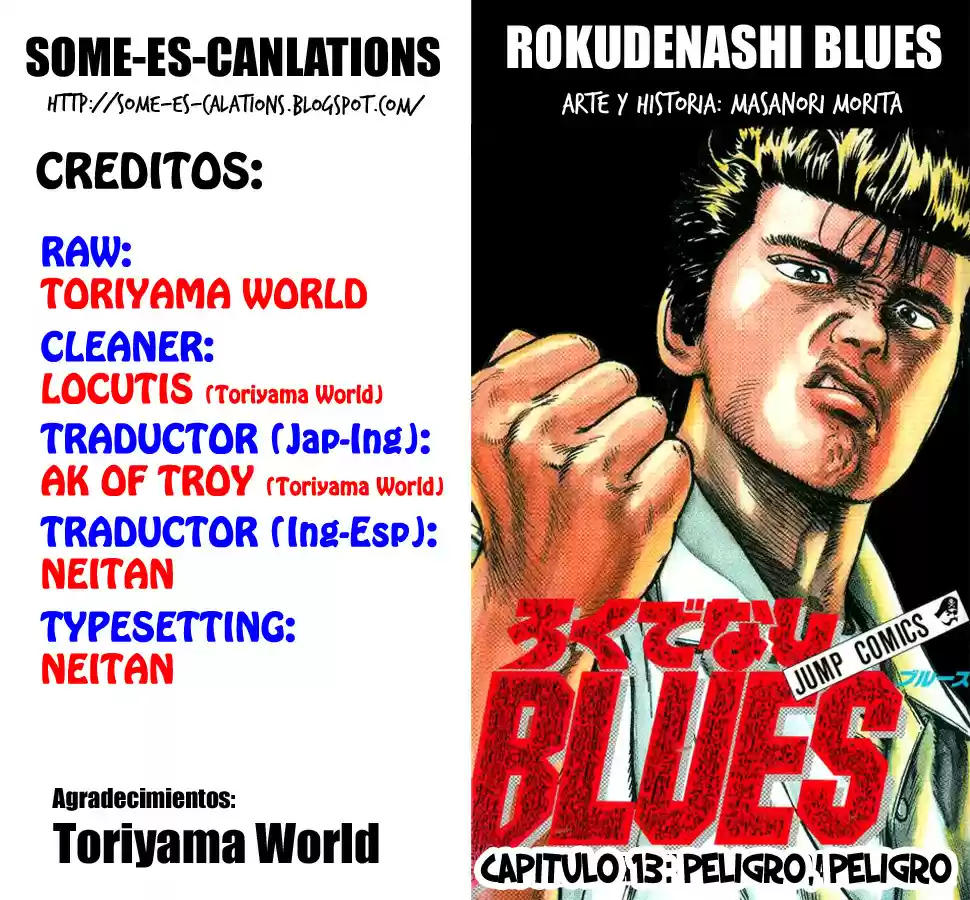 Rokudenashi Blues (1988) - Capítulo 14 - Página 19 - LectorTMOo