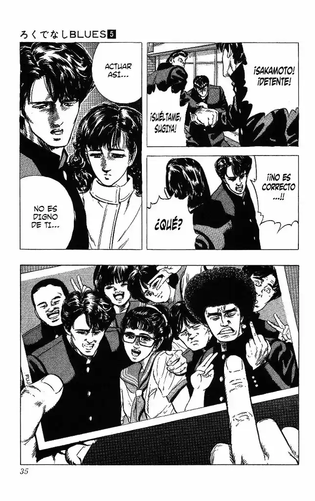 Rokudenashi Blues (1988) - Capítulo 40 - Página 10 - LectorTMOo