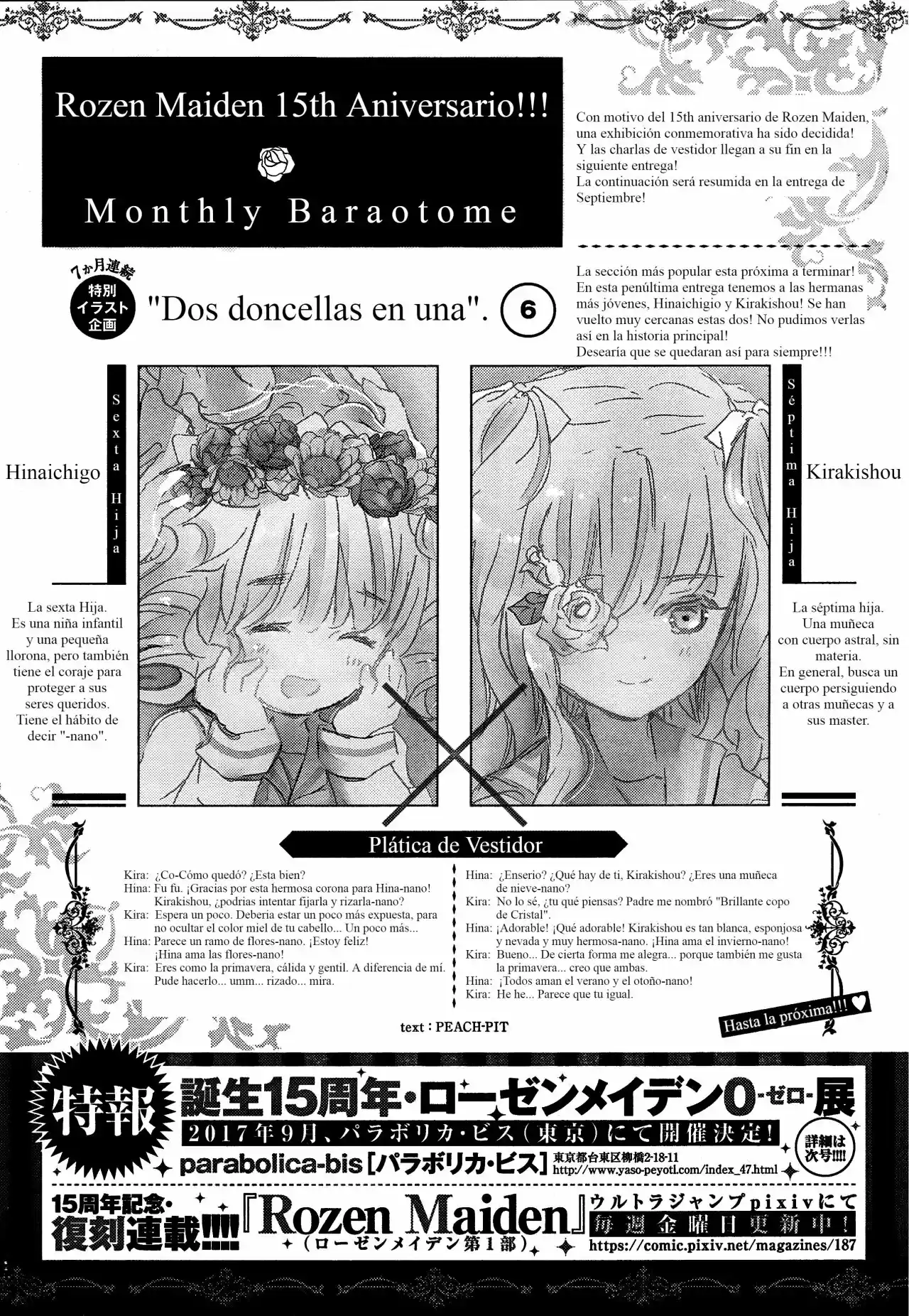 Rozen Maiden: Dolls Talk (2016) - Capítulo 14 - Página 29 - LectorTMOo