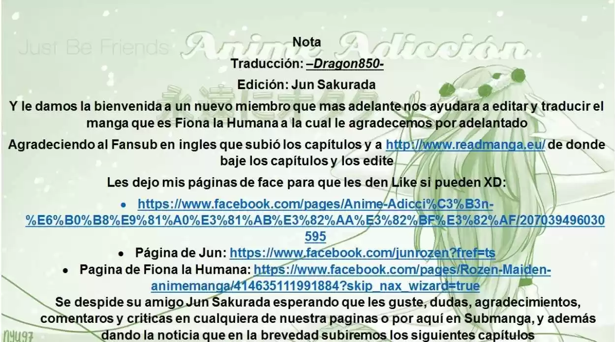 Rozen Maiden Zero (2016) - Capítulo 44 - Página 1 - LectorTMOo
