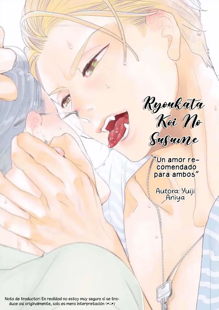 Ryou kata koi no susume - Capítulo 1 - Página 4 - LectorTMOo