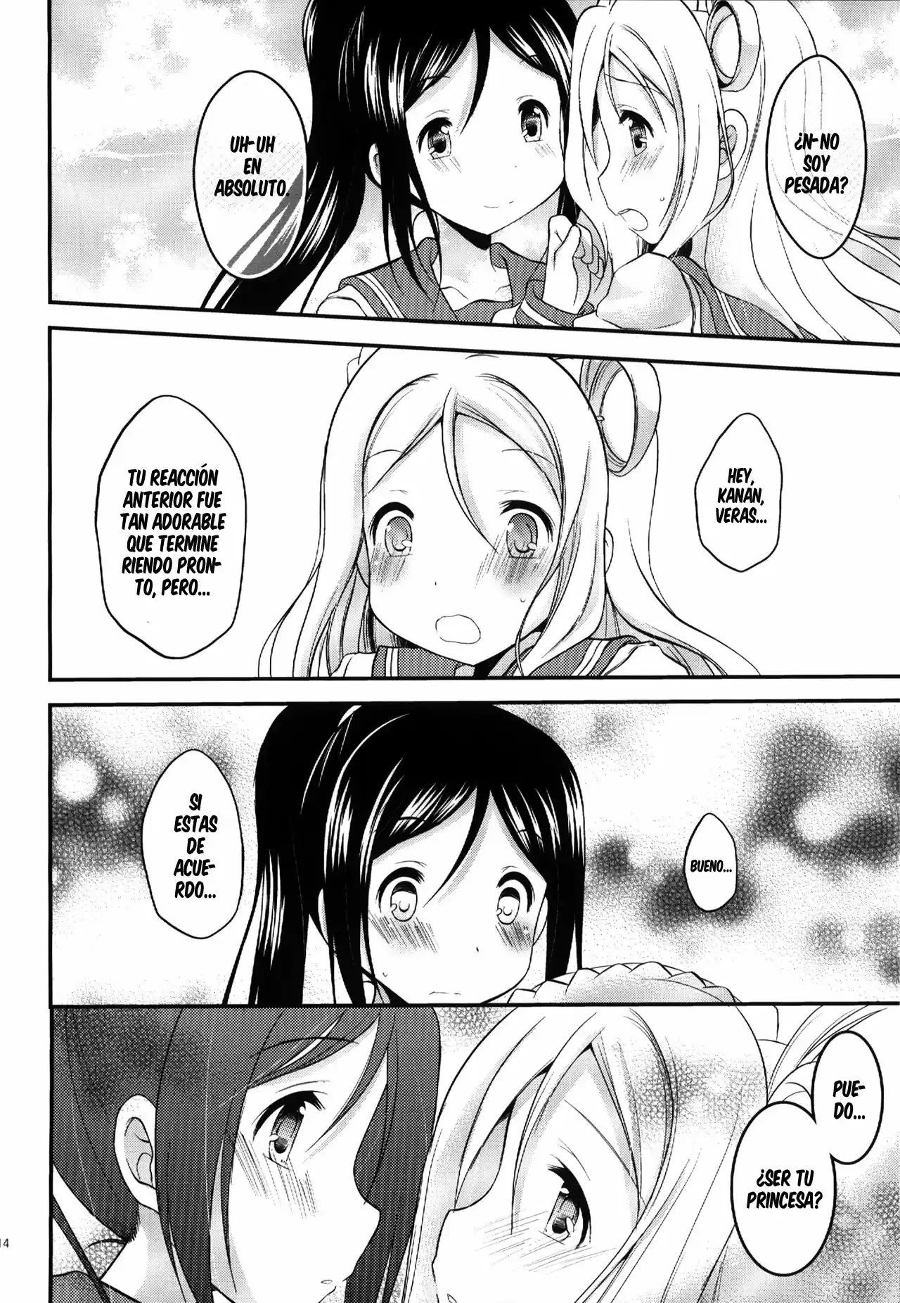 Ryouomoi no Sodatekata (Love Live! Sunshine!!) - Capítulo 1 - Página 14 - LectorTMOo