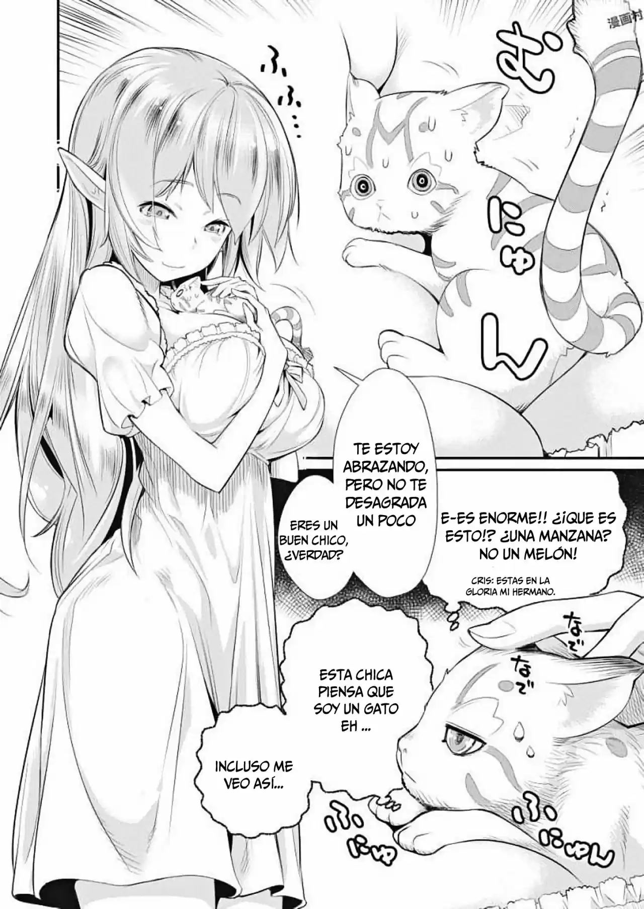 S-Rank Monster no Behemoth Dakedo, Neko to Machigawarete Erufu Musume no Kishi (Pet) Toshite Kurashitemasu (2018) - Capítulo 1 - Página 9 - LectorTMOo