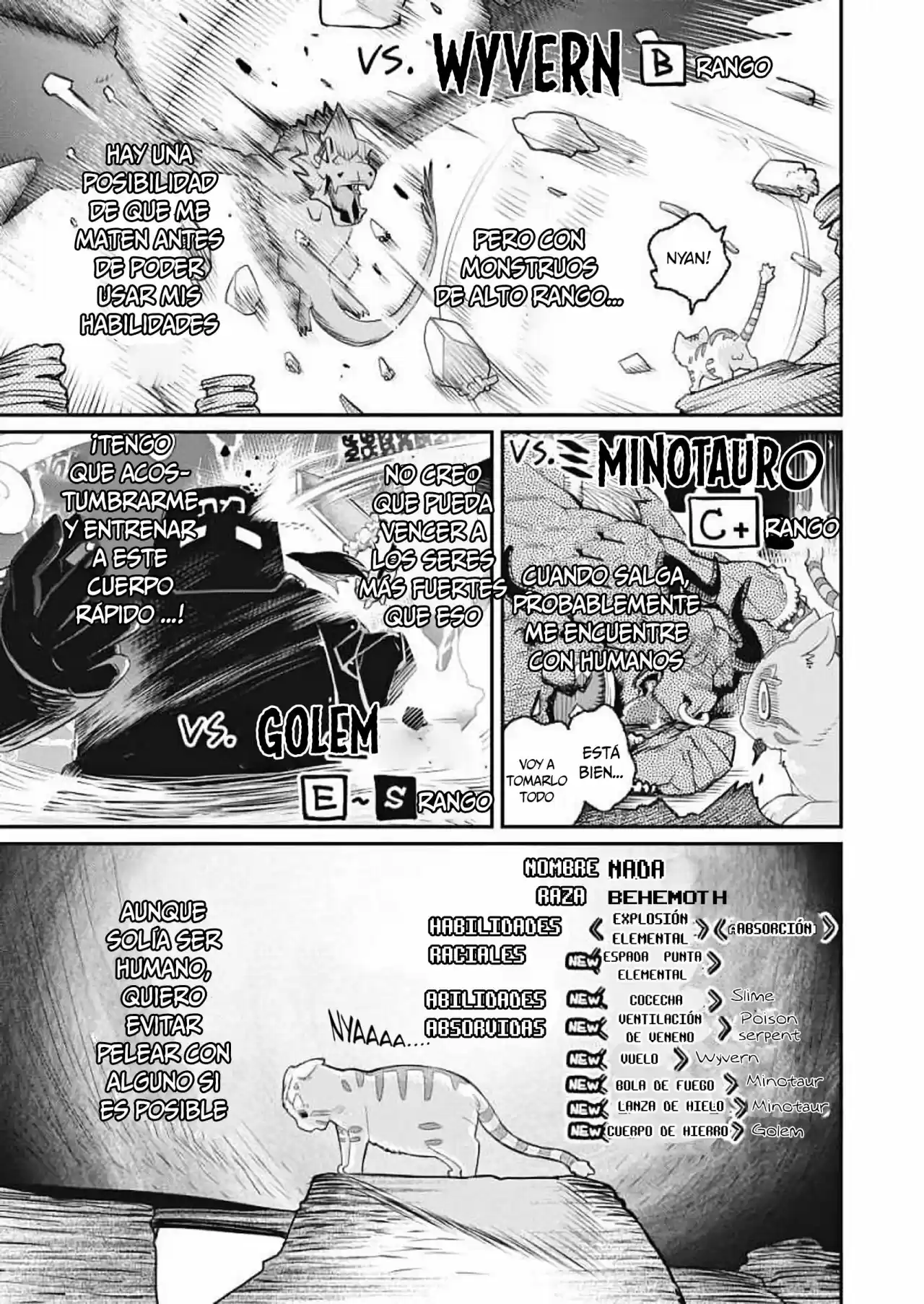 S-Rank Monster no Behemoth Dakedo, Neko to Machigawarete Erufu Musume no Kishi (Pet) Toshite Kurashitemasu (2018) - Capítulo 1 - Página 16 - LectorTMOo