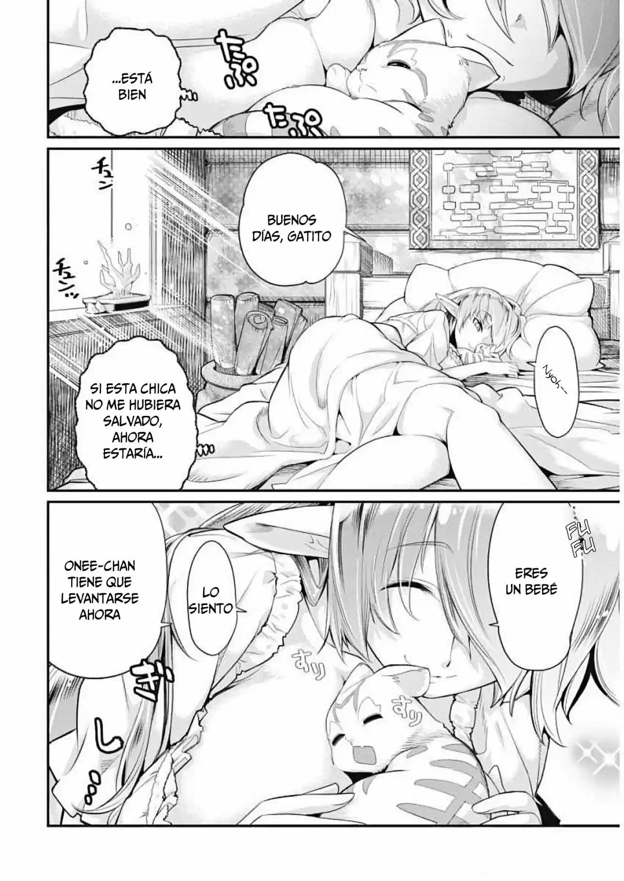 S-Rank Monster no Behemoth Dakedo, Neko to Machigawarete Erufu Musume no Kishi (Pet) Toshite Kurashitemasu (2018) - Capítulo 1 - Página 25 - LectorTMOo
